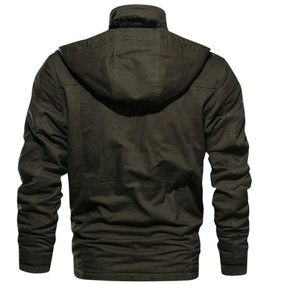 Chaqueta Hombre Táctica Exterior con Múltiples Bolsillos
