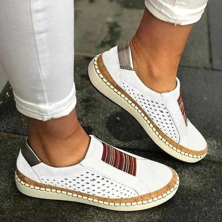 Zapatos ortopédicos mujer sin cordones cómodos