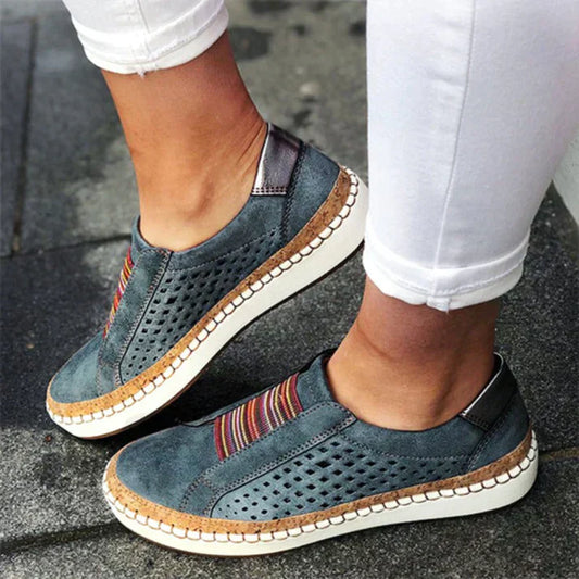 Zapatos ortopédicos mujer sin cordones cómodos - Mavetta