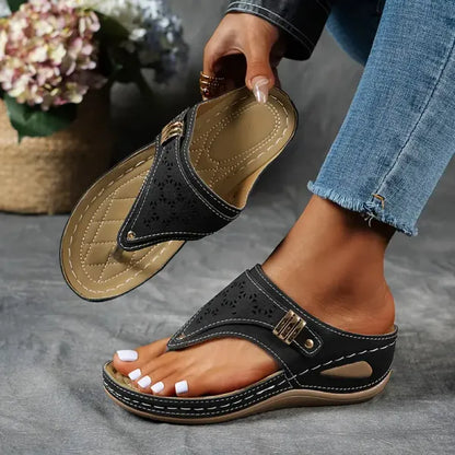 Sandalias Mujer Ortopédicas con Tiras Suela Acolchada - Mavetta