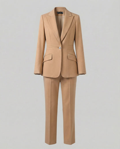 Conjunto Mujer dos Piezas Blazer y Pantalón Ajustado