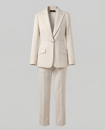 Conjunto Mujer dos Piezas Blazer y Pantalón Ajustado