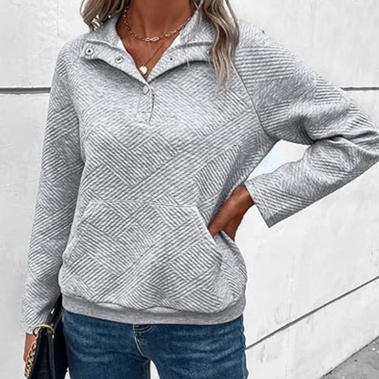 Sudadera Mujer Casual Cuello Redondo Comoda