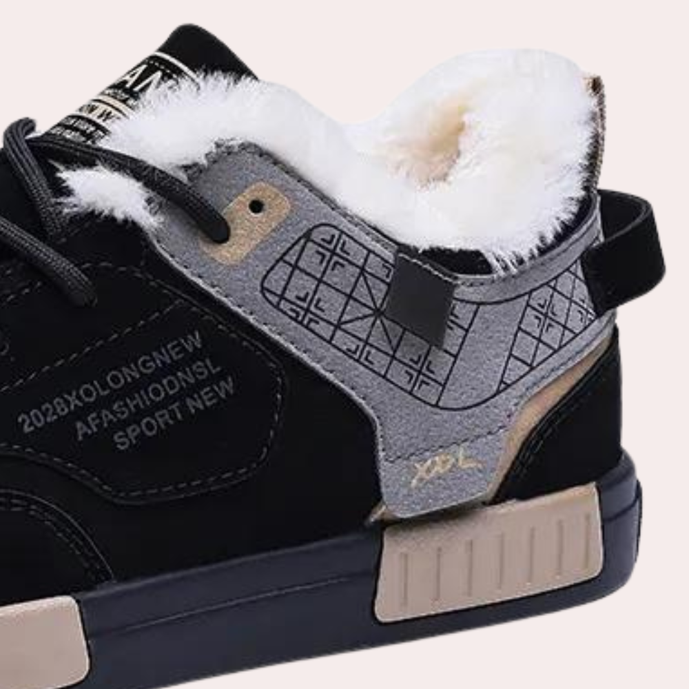 Zapatillas Hombre Invierno con Forro de Felpa Interior