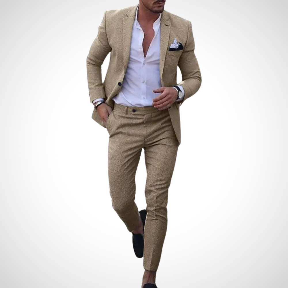 Traje Hombre Slim Fit Corte Ajustado