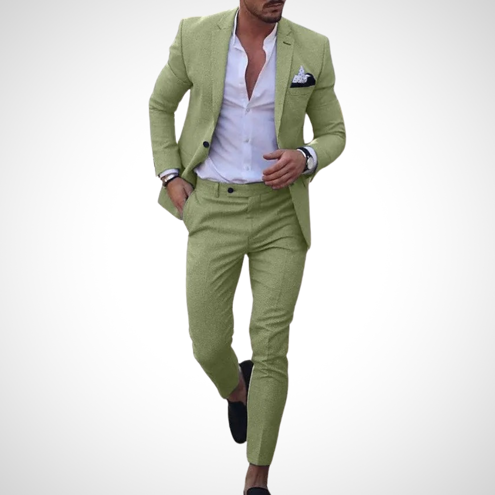 Traje Hombre Slim Fit Corte Ajustado