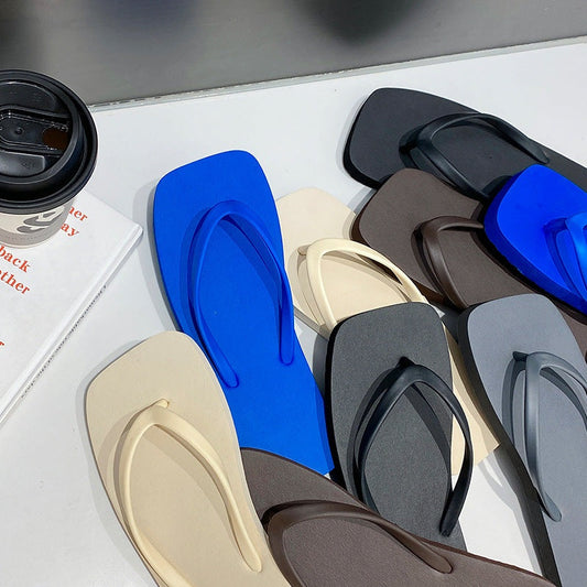 Chanclas Planas Mujer Suela Flexible Verano - Mavetta