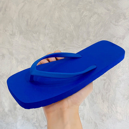 Chanclas Planas Mujer Suela Flexible Verano