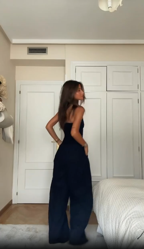 Mono Largo Mujer Palabra de Honor Pierna Ancha
