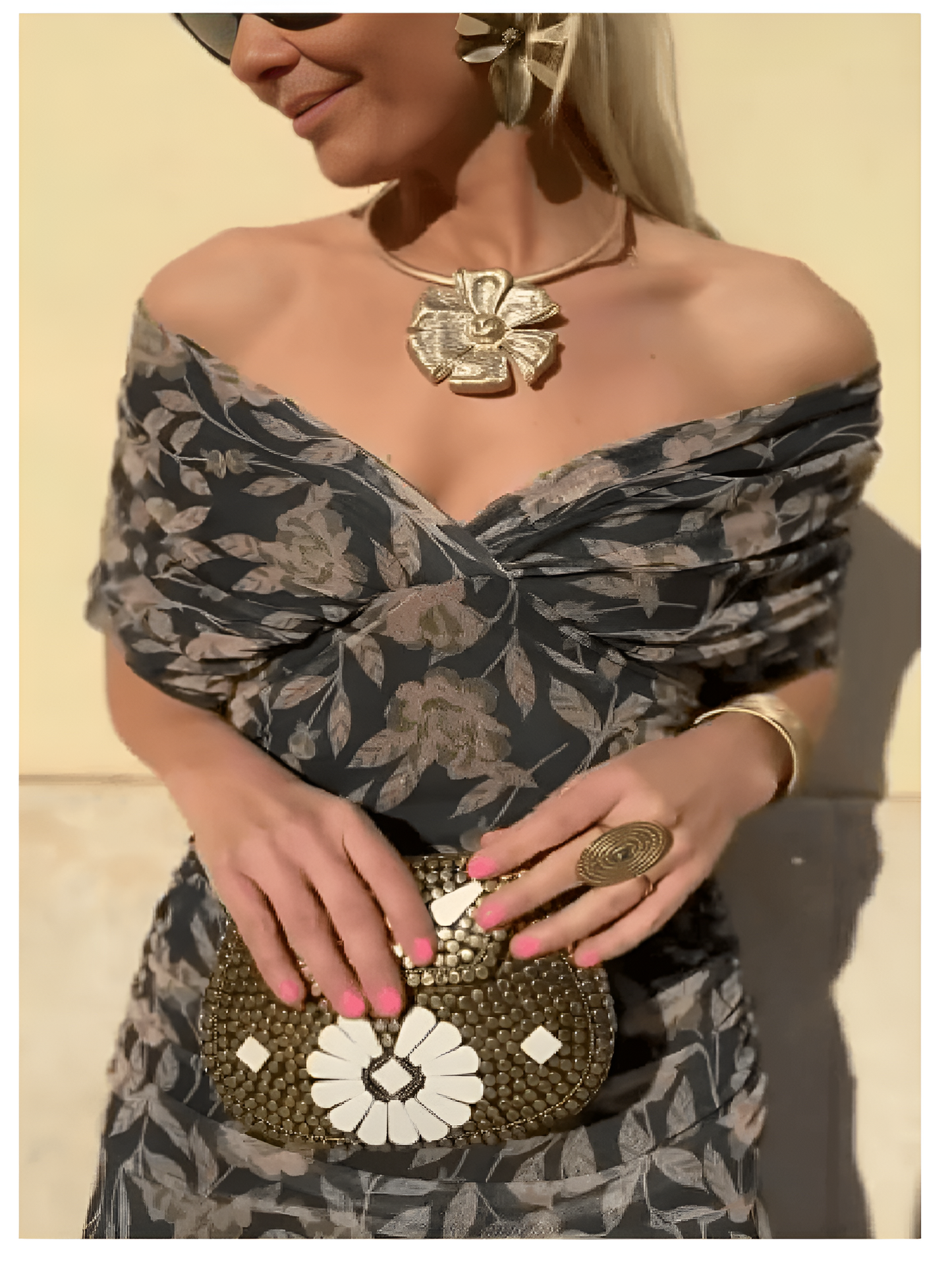 Vestido maxi mujer con caída fluida y estilo elegante
