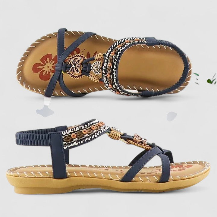 Sandalias mujer ortopédicas con soporte plantar y plantilla acolchada