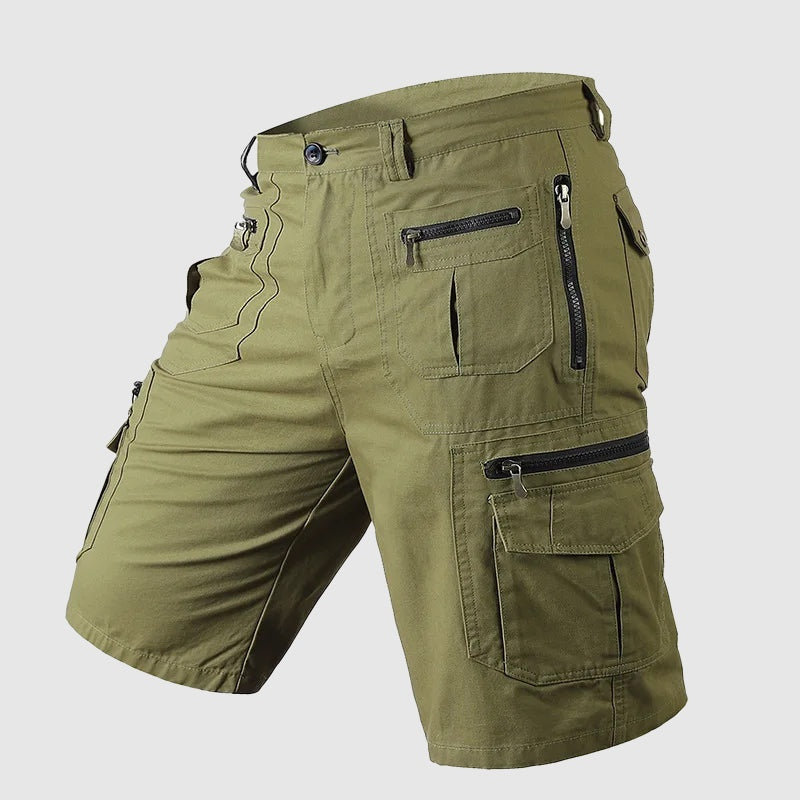 Pantalón Corto Cargo Hombre con Bolsillos Multiples