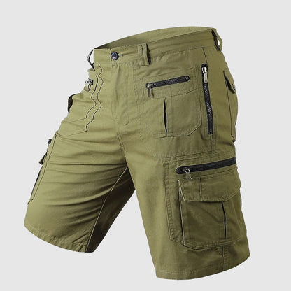 Pantalón Corto Cargo Hombre con Bolsillos Multiples