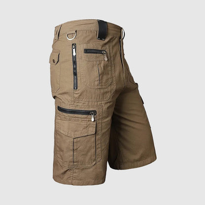 Pantalón Corto Cargo Hombre con Bolsillos Multiples