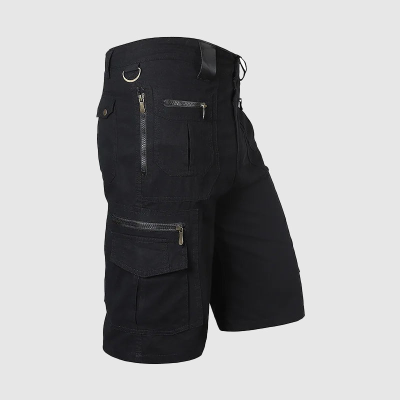 Pantalón Corto Cargo Hombre con Bolsillos Multiples