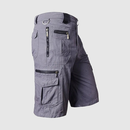 Pantalón Corto Cargo Hombre con Bolsillos Multiples