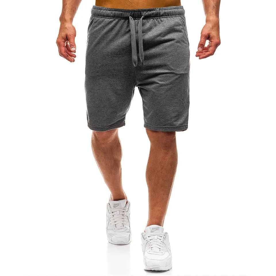 Pantalón Corto Hombre Chándal Algodón Cintura Elástica