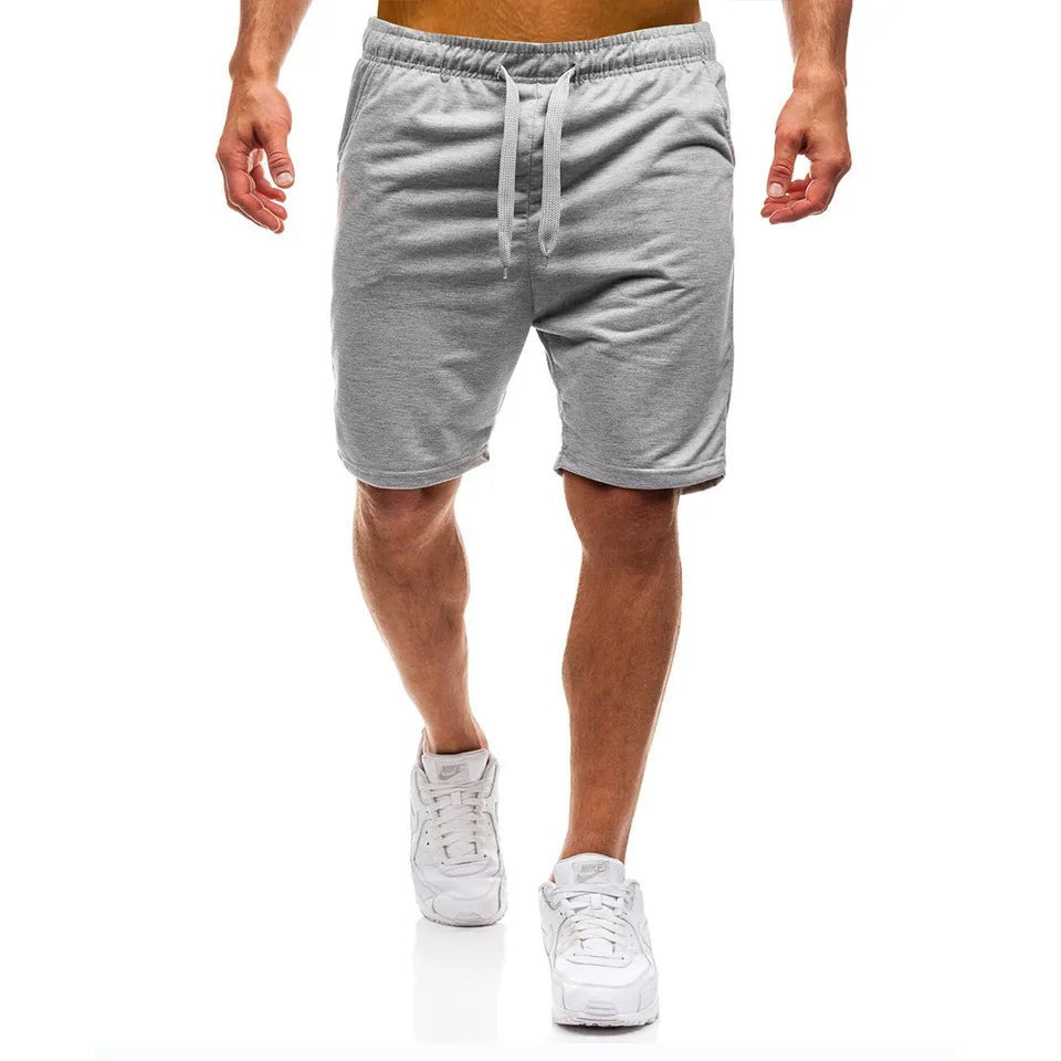 Pantalón Corto Hombre Chándal Algodón Cintura Elástica