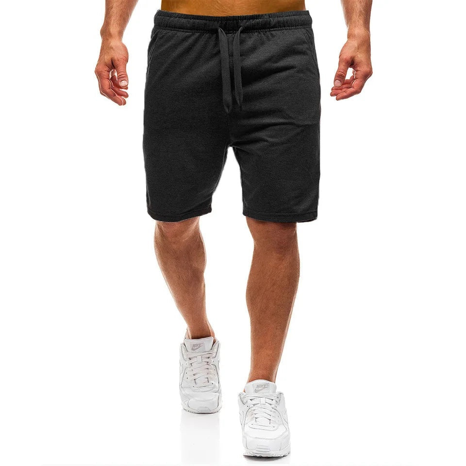 Pantalón Corto Hombre Chándal Algodón Cintura Elástica