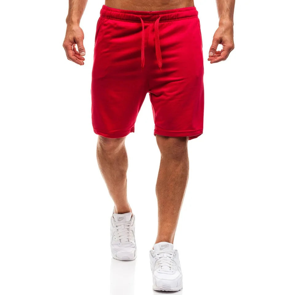 Pantalón Corto Hombre Chándal Algodón Cintura Elástica