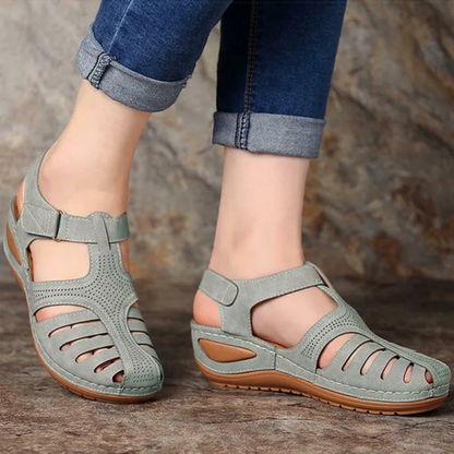 Sandalias Mujer Punta Abierta Diseño Comodo Primavera