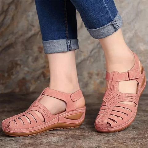 Sandalias Mujer Punta Abierta Diseño Comodo Primavera