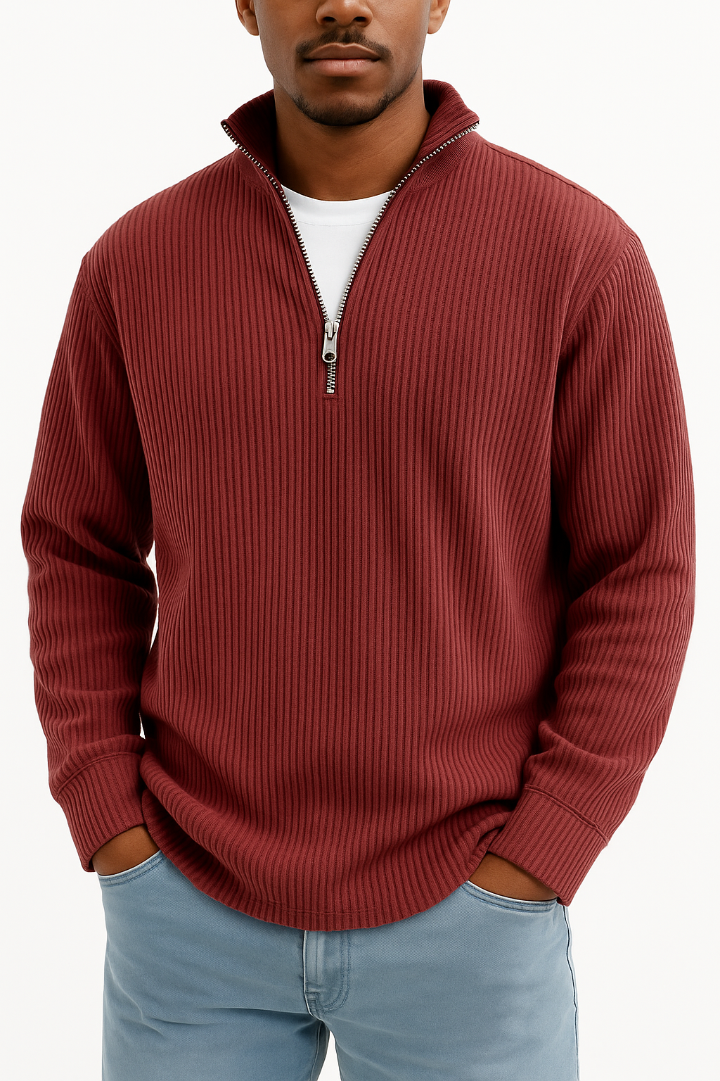 Suéter Hombre Casual Ajuste Regular