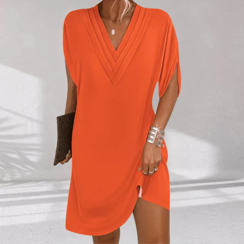 Vestido Mujer Elegante Corte Favorecedor