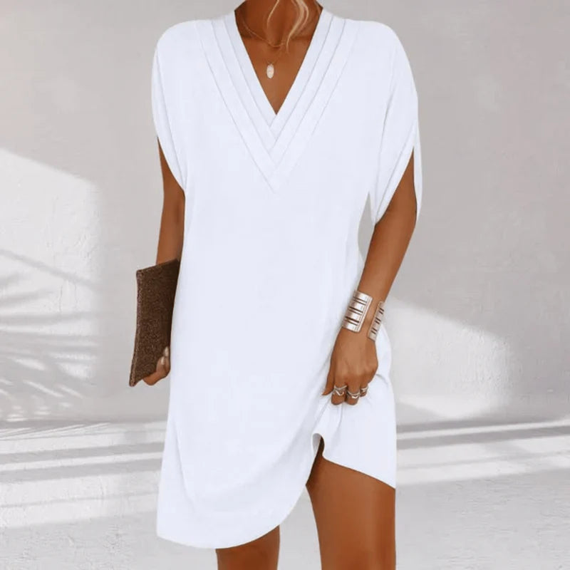 Vestido Mujer Elegante Corte Favorecedor