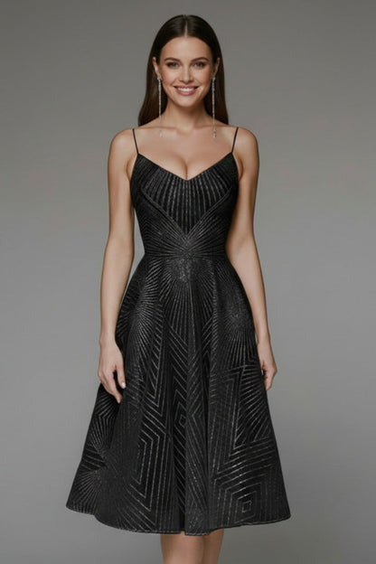 Vestido Midi Mujer Tirantes Escote en V