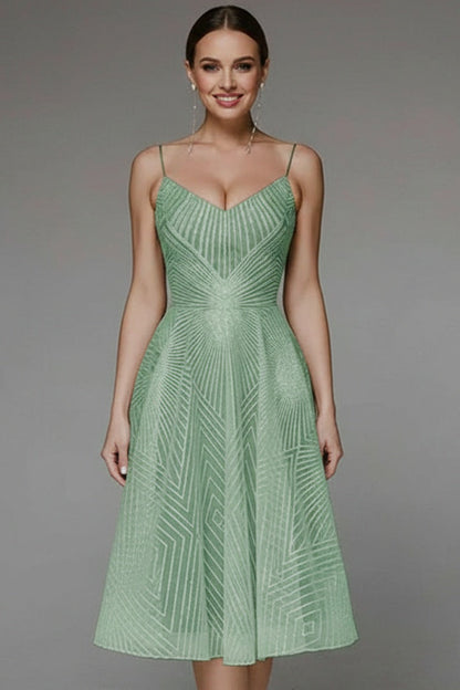 Vestido Midi Mujer Tirantes Escote en V