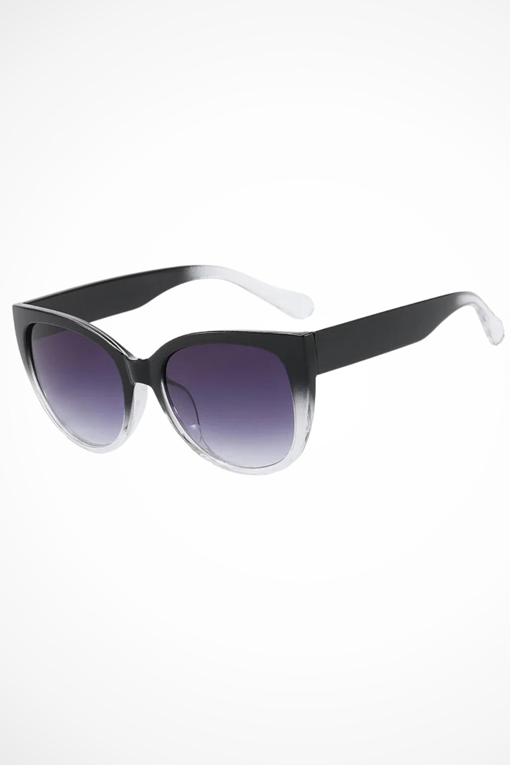 Gafas de sol mujer estilo gato lente degradada oversize