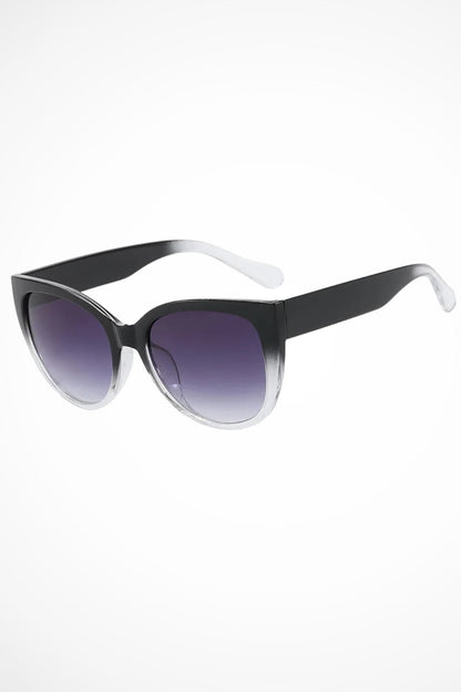 Gafas de sol mujer estilo gato lente degradada oversize