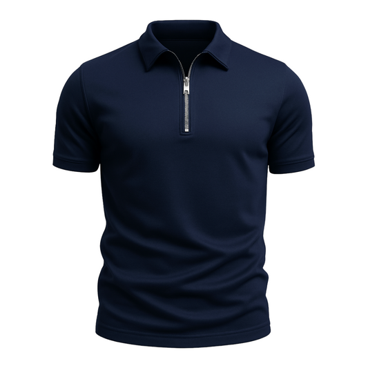 Polo Hombre de Manga Corta con Cremallera - Mavetta