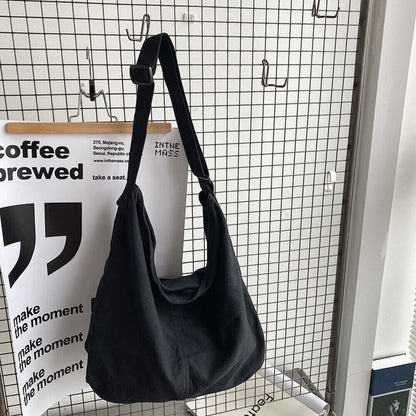 Bolso Mujer de Lona Grande con Cierre Cremallera y Asa Hombro