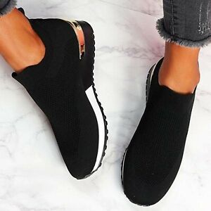 Zapatillas Mujer Slip-on Transpirables y Ligeras