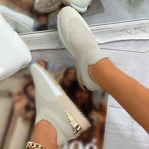 Zapatillas Mujer Slip-on Transpirables y Ligeras