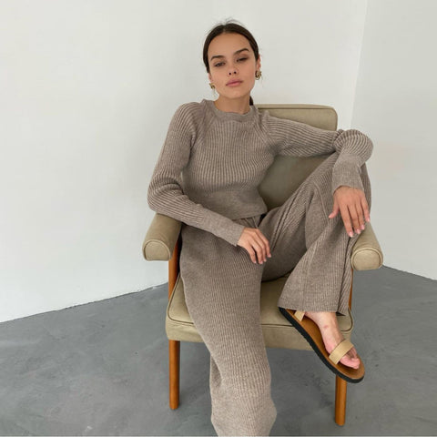 Conjunto Loungewear Mujer Algodón Suave Estilo Casual