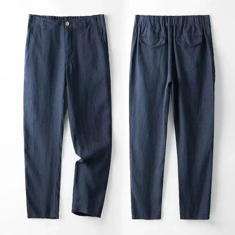 Traje Hombre de Lino Ligero Transpirable Corte Elegante