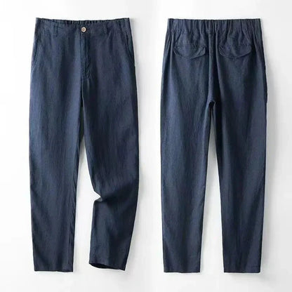 Traje Hombre de Lino Ligero Transpirable Corte Elegante