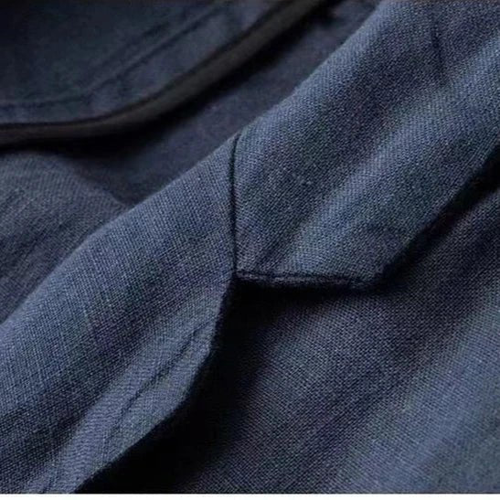 Traje Hombre de Lino Ligero Transpirable Corte Elegante