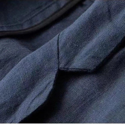 Traje Hombre de Lino Ligero Transpirable Corte Elegante