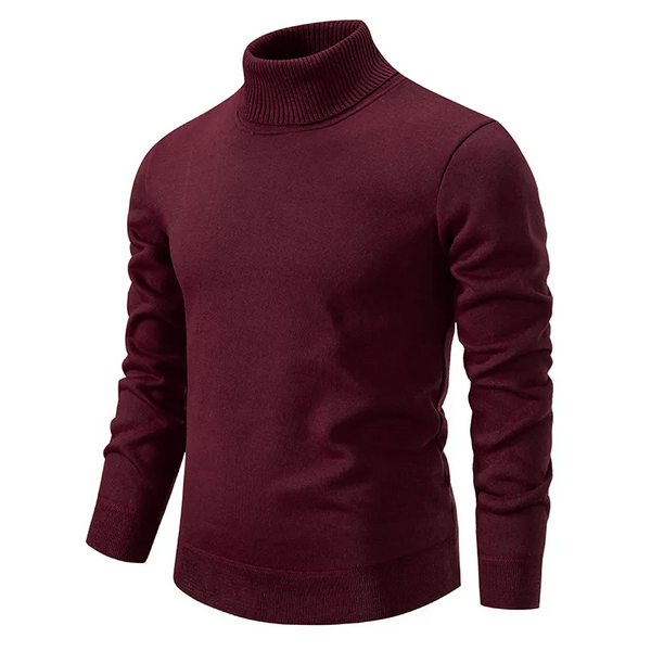 Jersey Hombre Clásico Cuello Alto Ajuste Regular