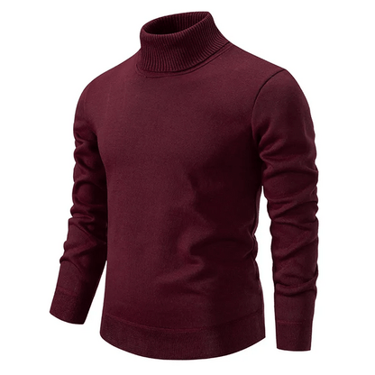 Jersey Hombre Clásico Cuello Alto Ajuste Regular