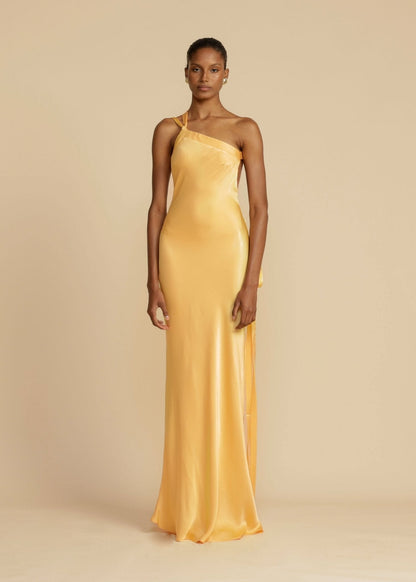 Vestido maxi mujer ligero y elegante corte fluido