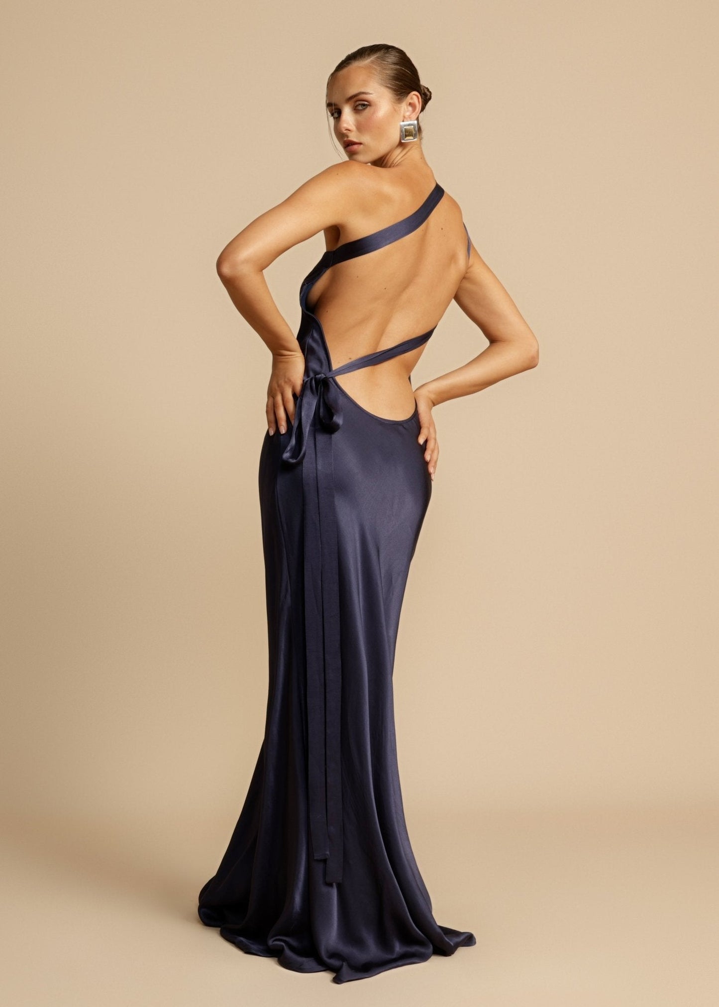 Vestido maxi mujer ligero y elegante corte fluido