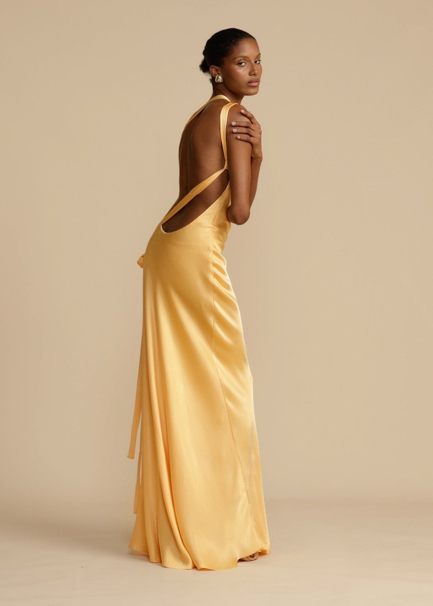 Vestido maxi mujer ligero y elegante corte fluido