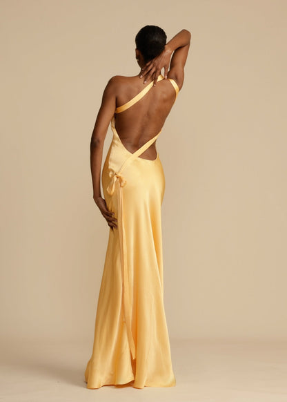 Vestido maxi mujer ligero y elegante corte fluido