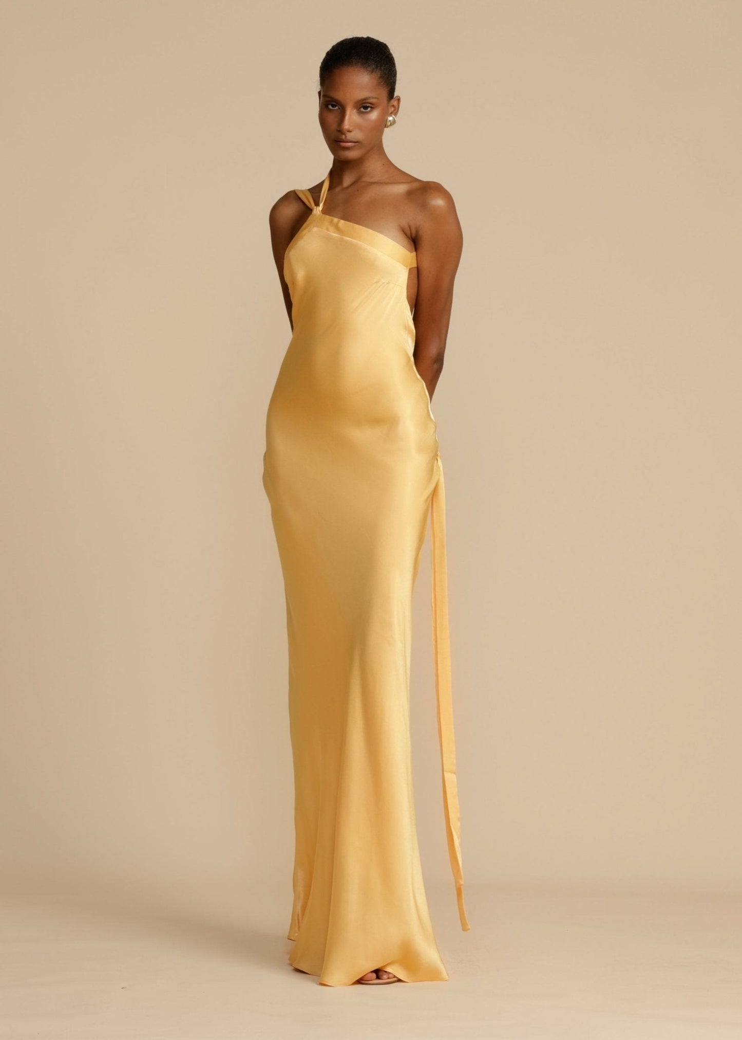 Vestido maxi mujer ligero y elegante corte fluido