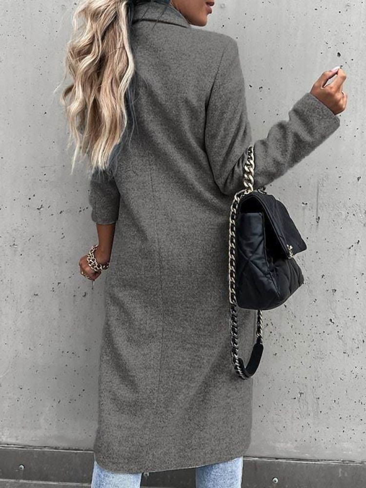 Abrigo invierno Mujer estilo elegante ajuste cómodo